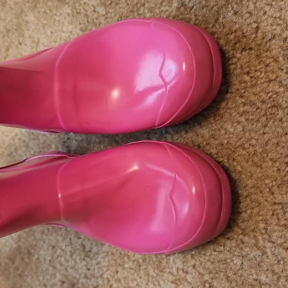 Hunter Original Kids Tall Gloss Rain Boots - Picture 2 of 16